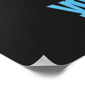 Stop succes niet Motivatie Inspirerend Poster (Hoek)