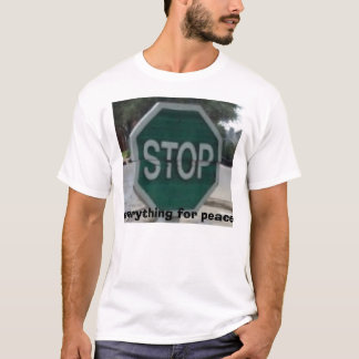 stop-t, alles voor vrede t-shirt
