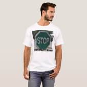 stop-t, alles voor vrede t-shirt (Voorkant volledig)