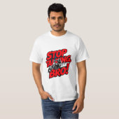 Stop Talking Bro – Bold Attitude T-Shirt (Voorkant volledig)