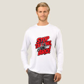 Stop Talking Bro – Bold Attitude T-Shirt (Voorkant)