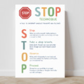 STOP Techniek Mindset Classroom Poster