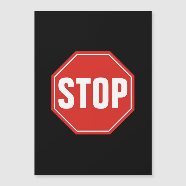 STOP-teken (Voorkant)