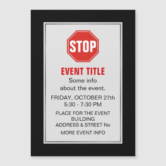 STOP-teken (Voorkant)