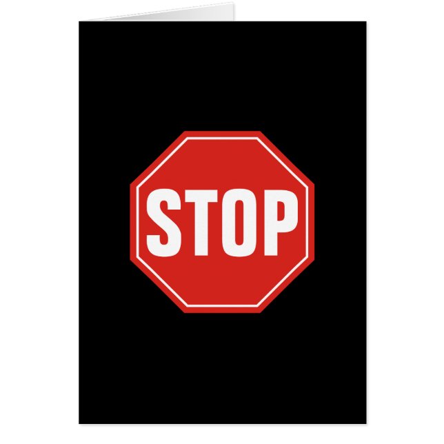 STOP-teken (Voorkant)