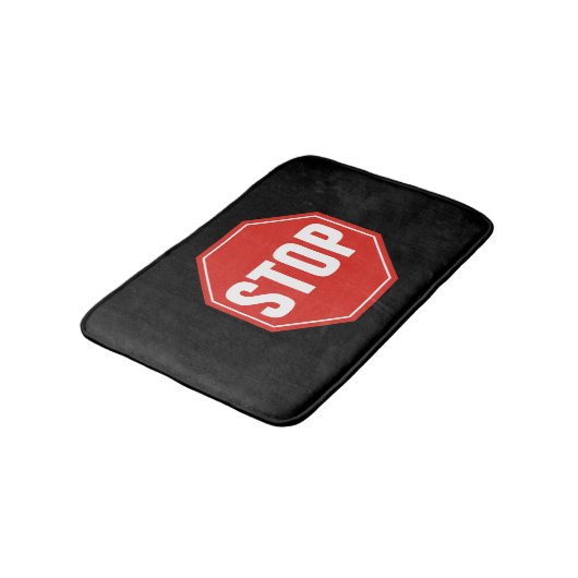 STOP-teken Badmat (Gekanteld)
