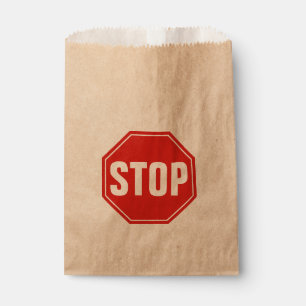 STOP-teken Bedankzakje