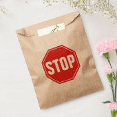 STOP-teken Bedankzakje (Gezegeld)