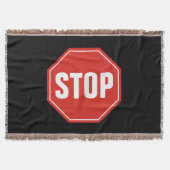 STOP-teken Deken (Voorkant)