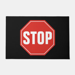 STOP-teken Deurmat