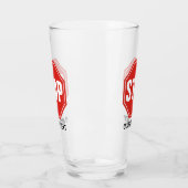 STOP-teken Glas (Links)