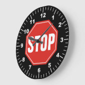 STOP-teken Grote Klok (Hoek)