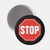 STOP-teken Magneet (Voorkant / Achterkant)