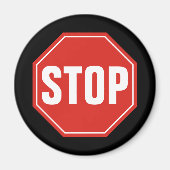 STOP-teken Magneet (Voorkant)