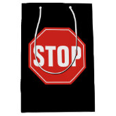 STOP-teken Medium Cadeauzakje (Voorkant)