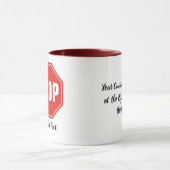 STOP-teken Mok (Midden)