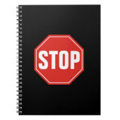 STOP-teken Notitieboek (Voorkant)