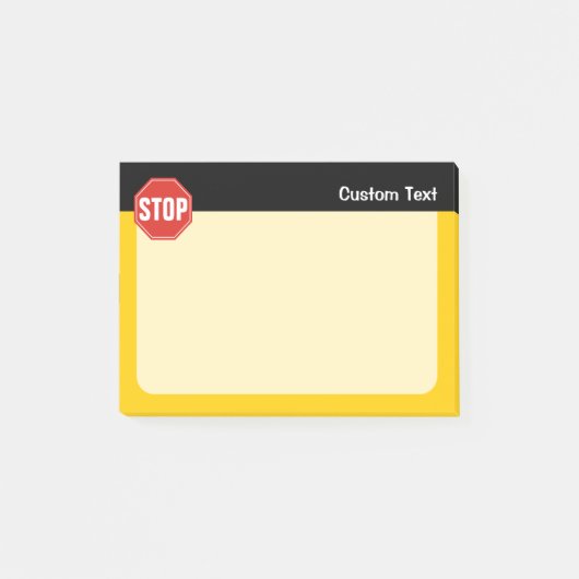 STOP-teken Post-it® Notes (Voorkant)