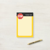 STOP-teken Post-it® Notes (Op bureau)