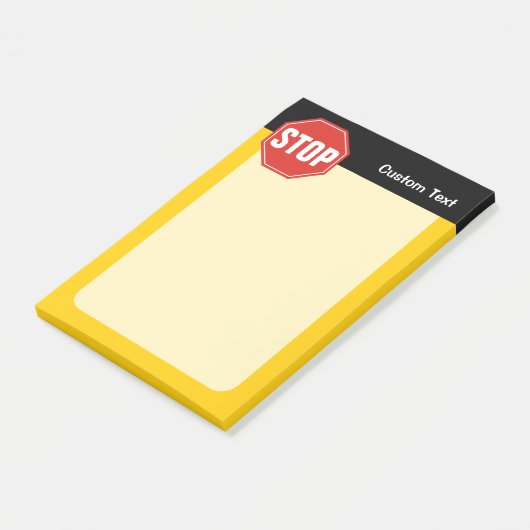STOP-teken Post-it® Notes (Schuin)