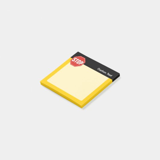 STOP-teken Post-it® Notes (Schuin)