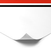 "STOP"-teken Poster (Hoek)