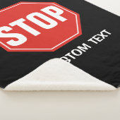 STOP-teken Sherpa Deken (3/4)