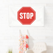 STOP-teken Spandoek (Insitu)