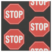 STOP-teken Stof (Close Up)