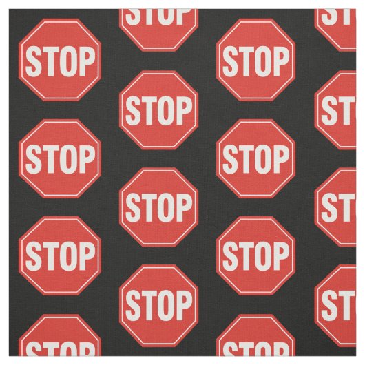 STOP-teken Stof (Swatch)