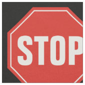 STOP-teken Stof (Close Up)