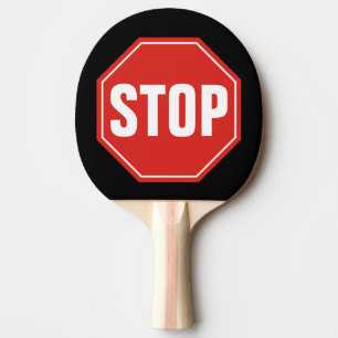 STOP-teken Tafeltennisbatje