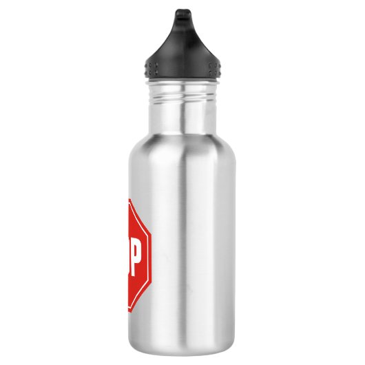 STOP-teken Waterfles (Rechts)