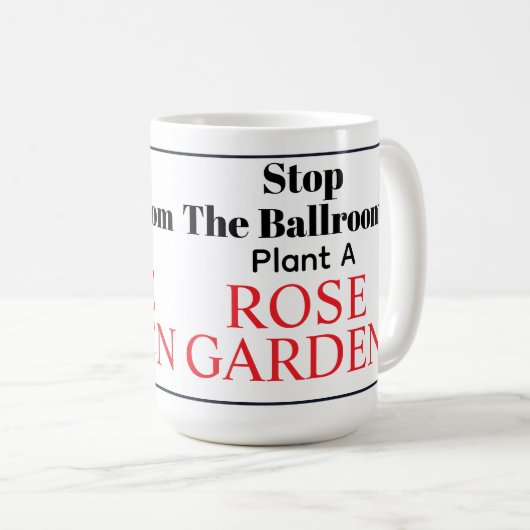 Stop The Ballroom  Koffiemok (Voorkant rechts)