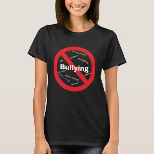 Stop the bullying t-shirt (Voorkant)