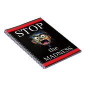 Stop the Madness Notebook Notitieboek (Rechterzijde)