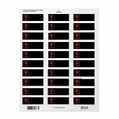 Stop the Madness Return Address Label (Full Sheet)