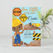 Stop The Traffic Verjaardagsuitnodiging (Staand voorkant)