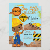 Stop The Traffic Verjaardagsuitnodiging (Voorkant / Achterkant)