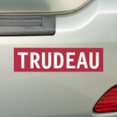 STOP TRUDEAU BUMPERSTICKER (Op auto)