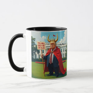 Stop Trump Autoritarisme satire Mok