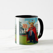 Stop Trump Autoritarisme satire Mok (Voorkant rechts)