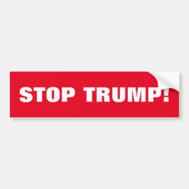 STOP TRUMP BUMPERSTICKER