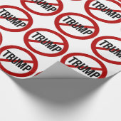 Stop Trump Cadeaupapier (Hoek)