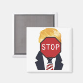 Stop Trump Magnet (Voorkant / Achterkant)