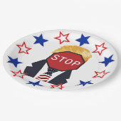 Stop Trump Paper Bord (Gekanteld)