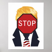Stop Trump-Poster Poster (Voorkant)