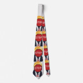 Stop Trump-Stropdas Stropdas (Voorkant)