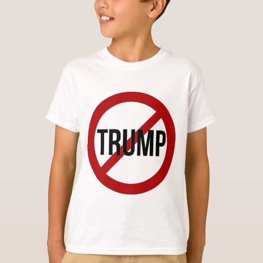 Stop Trump T-shirt (Voorkant)