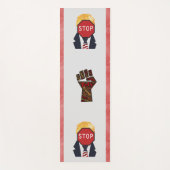 Stop Trump Yoga Mat (Voorkant)